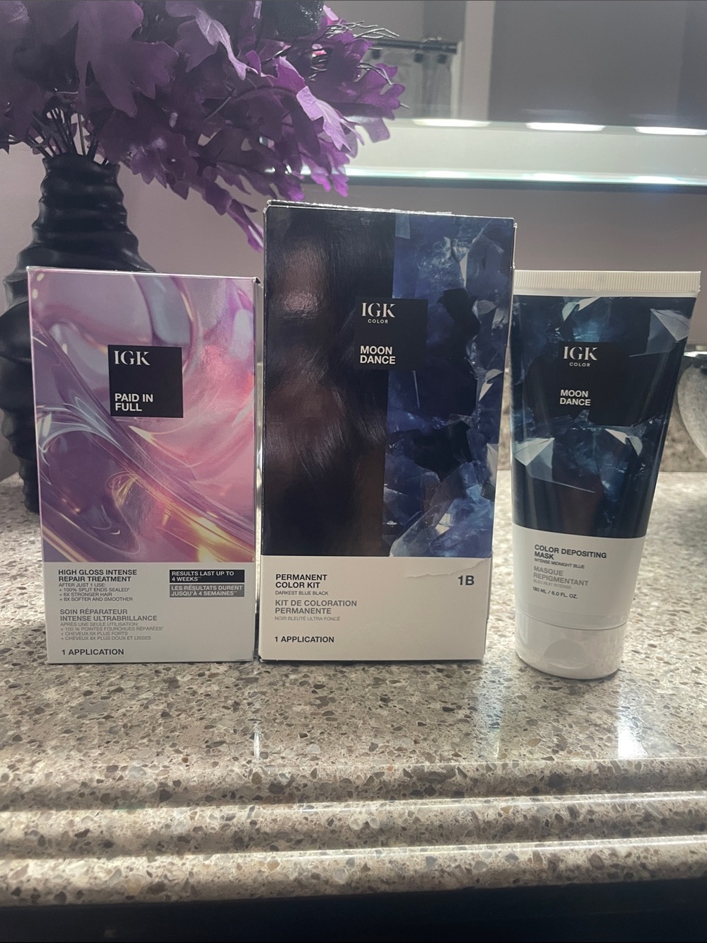 Igk Hair coloring products